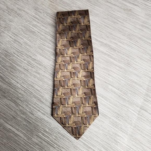 Murano Italia 100% Silk Tie - Picture 2 of 3